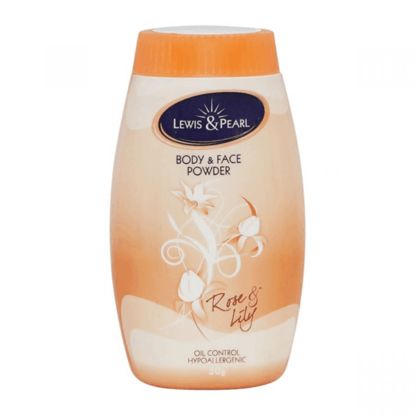 Lewis & Pearl Rose & Lily Body & Face Powder 50g