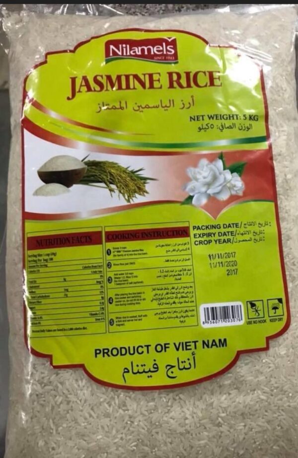 NILAMELS JASMINE RICE 10KG