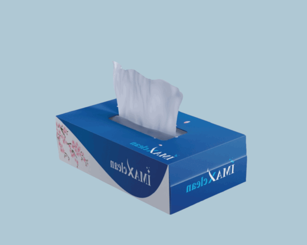 Advanced 2-Ply Facial Tissue Box – 150 Sheets per Box, Pack of 5