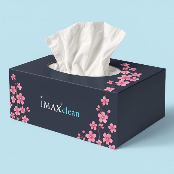 Premium Facial Tissue Box – 2-Ply, 200 Sheets per Box, Pack of 5