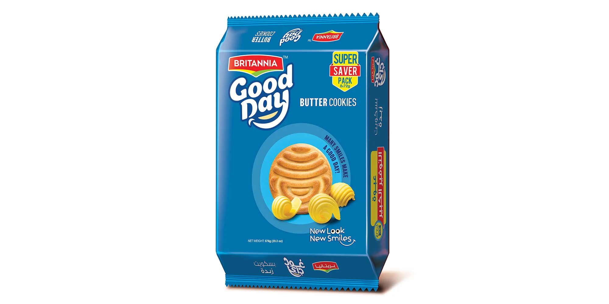 Britannia Good Day Butter Cookies 8x90g