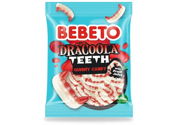Bebeto Dracoola Teeth Gummy Candy 80g