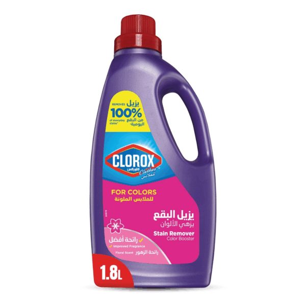 Clorox Liquid Stain Remover & Color Booster For Colored Clothes Floral Scent 1.8 L