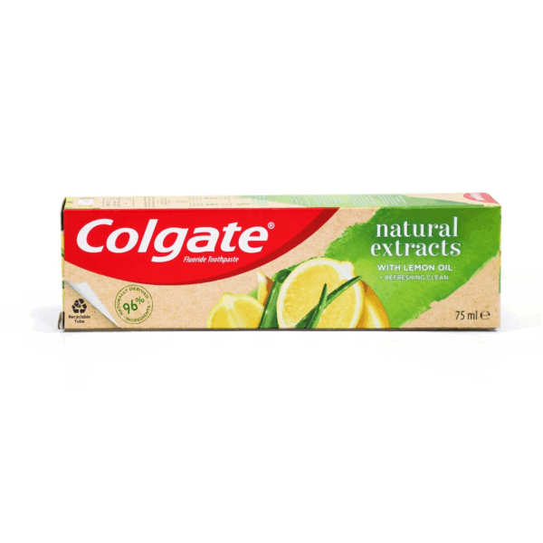 Colgate Natural Extracts With Lemon Oil And Aloe Toothpaste 75 ml