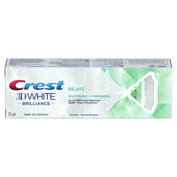 Crest Toothpaste 3D White Brilliance Blast 75 ml