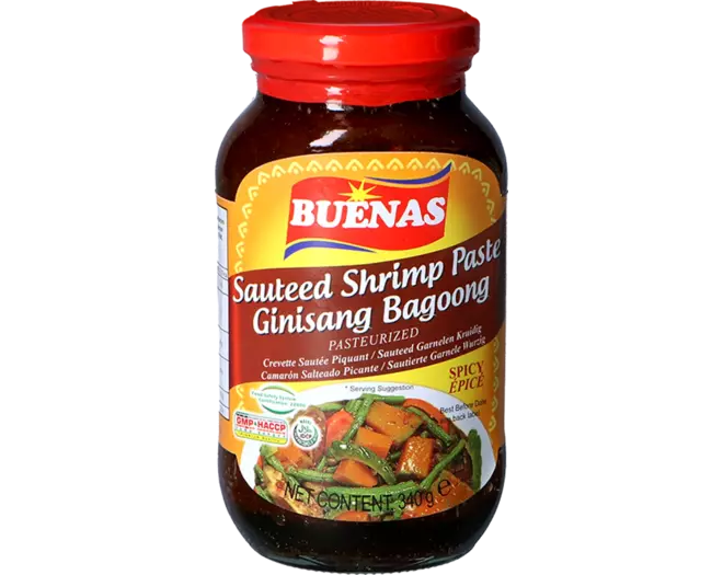 Buenas Ginisang Bagoong Spicy 340gm