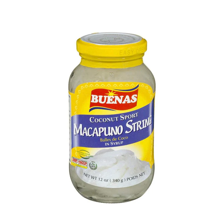 Buenas Macapuno String Coconut Sport in Syrup 340gm