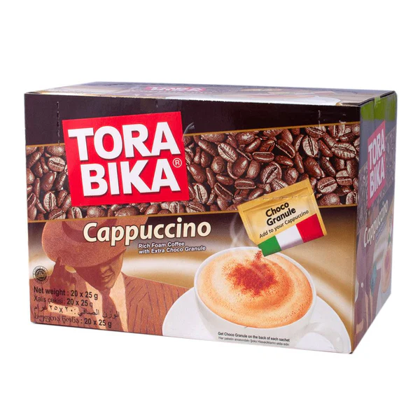 Tora Bika Cappuccino Rich Foam Coffee Box (20 X 25g)