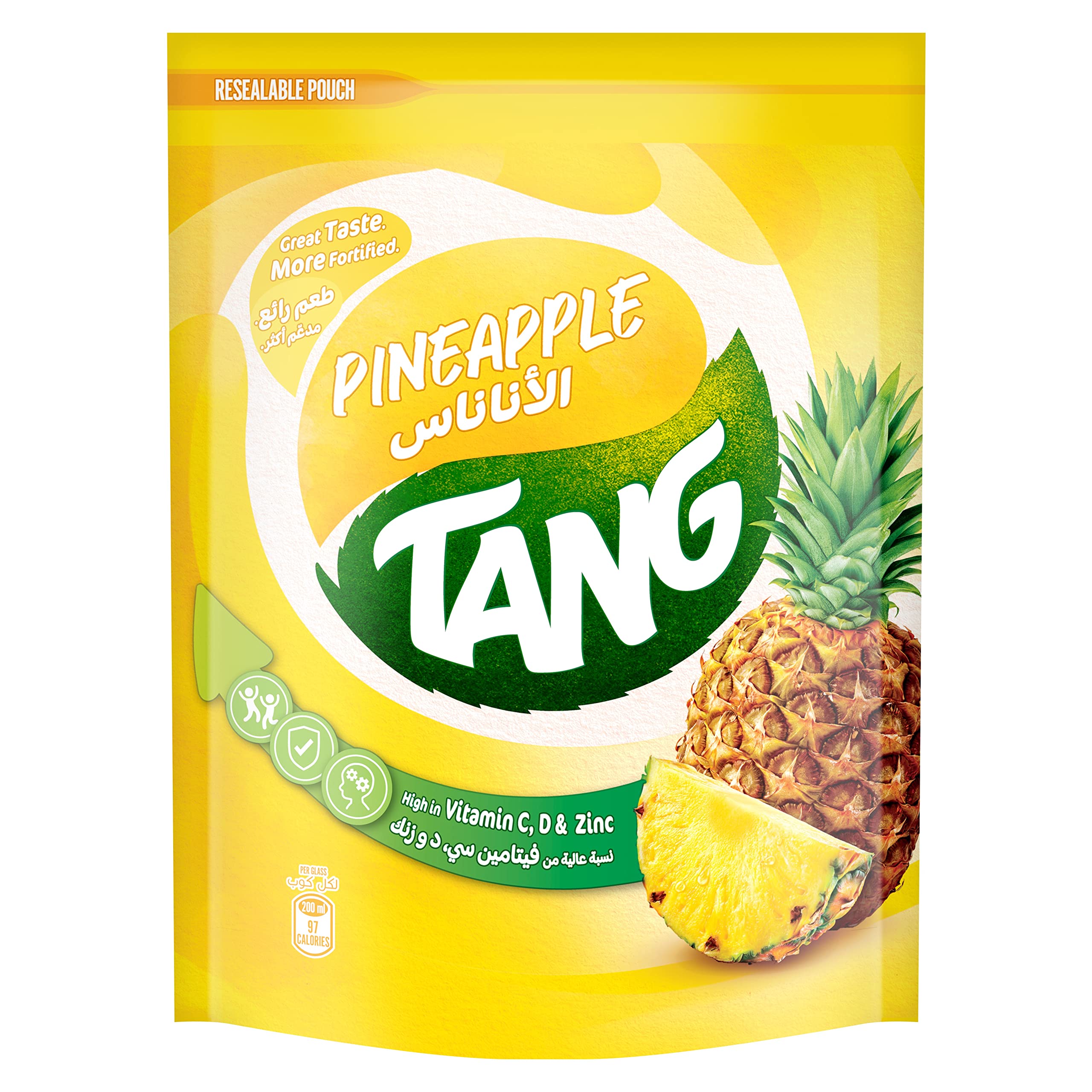 Tang Pineapple Instant Powdered Drink - 375g