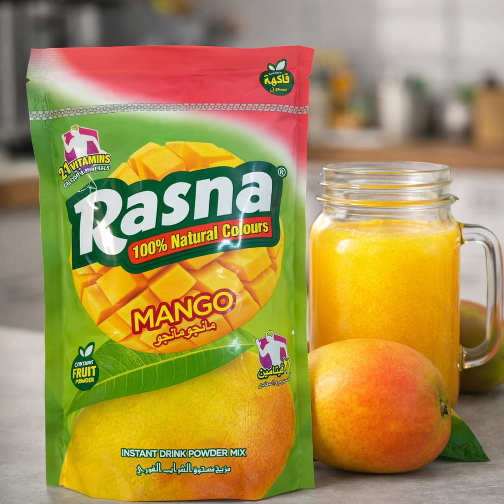 RASNA MANGO INSTANT DRINK POWDER MIX 375G