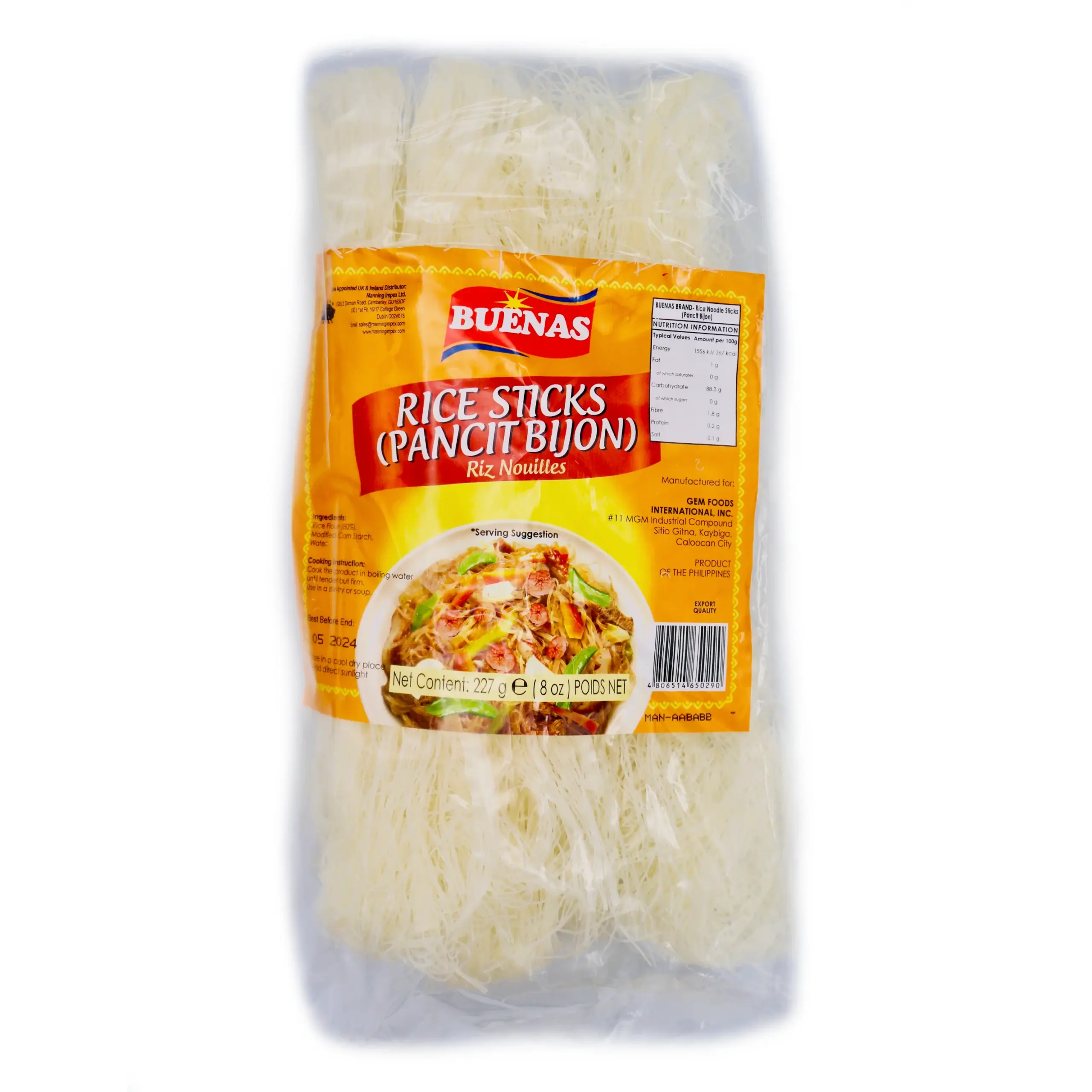 Buenas Rice Noodles - 227g