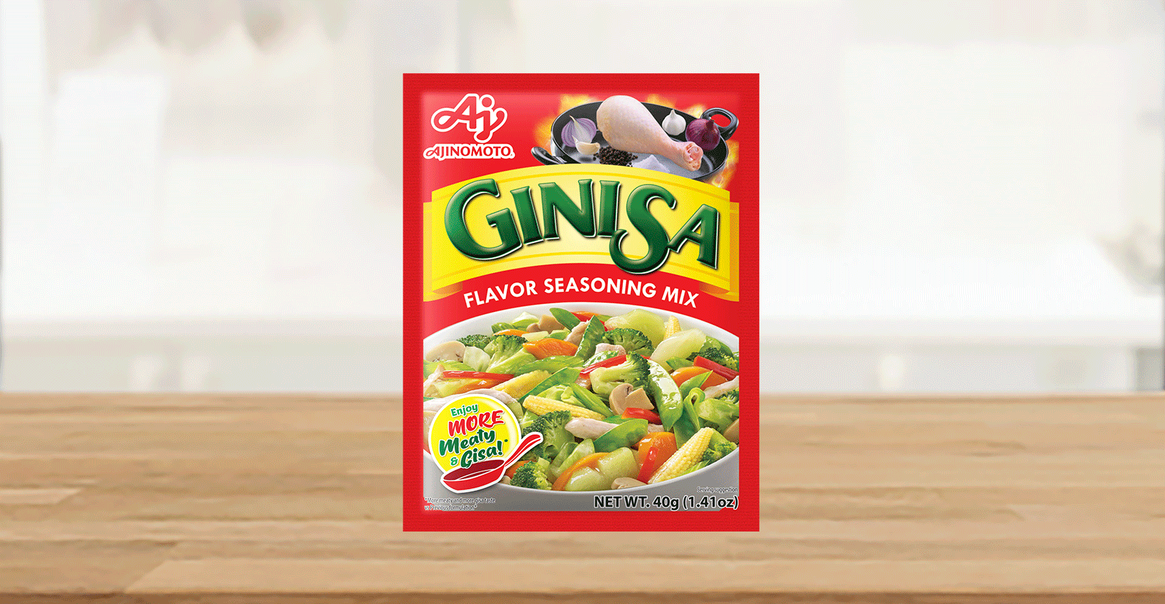 Ajinomoto Ginisa Flavor Seasoning Mix (Sachet) 40g