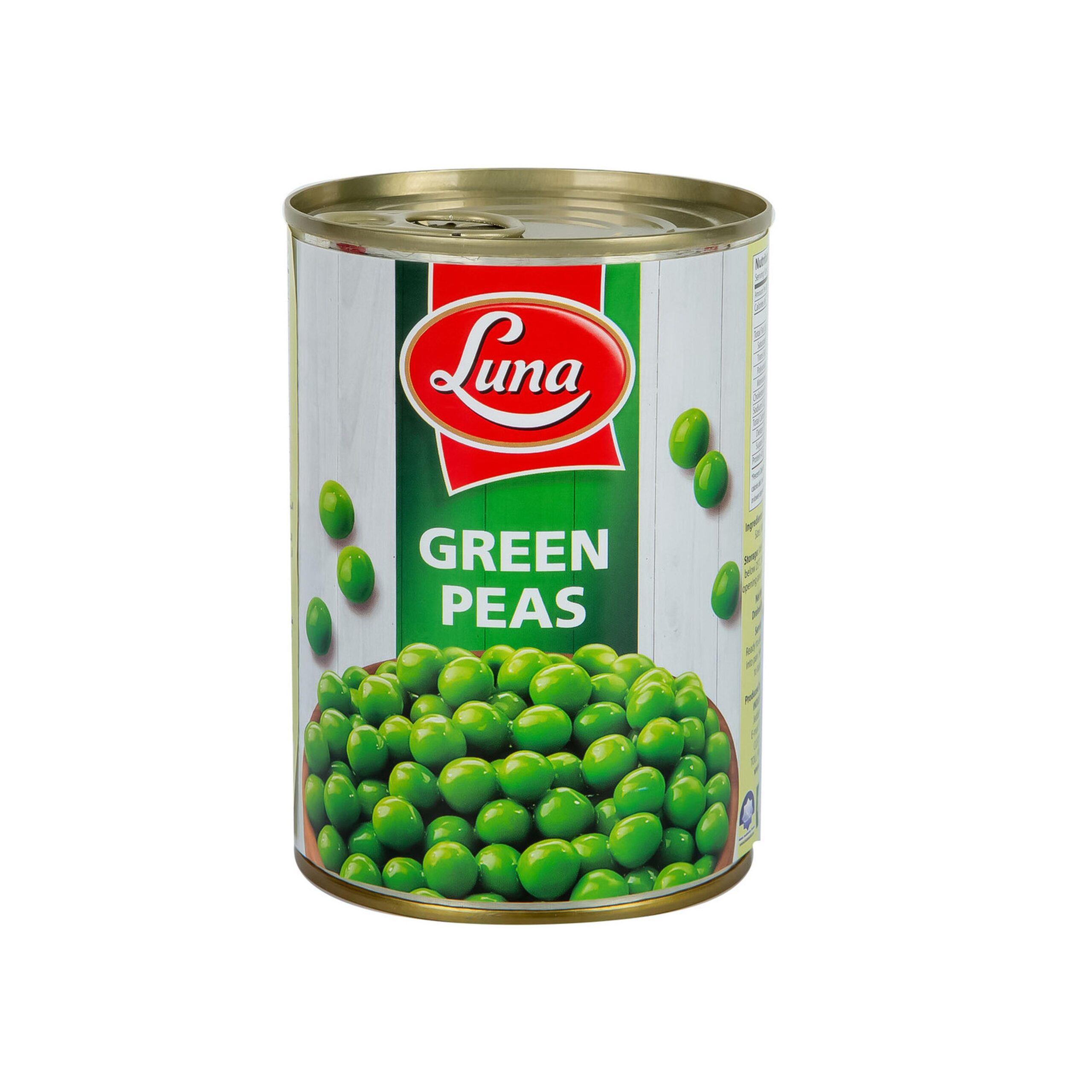 LUNA GREEN PEAS 380 G