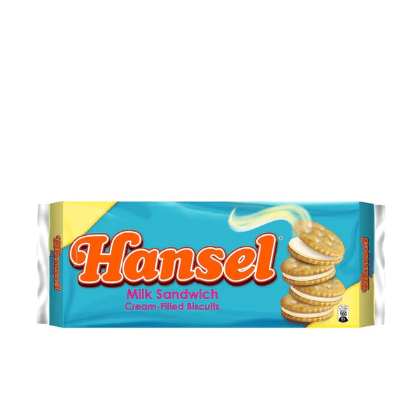 Hansel Milk Sandwich Cream Filled Biscuit 10 x 31g