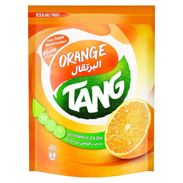 Tang Orange Flavoured Instant Powdered Drink - 375g