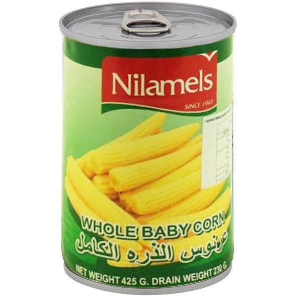 Nilamels Whole Baby Corn 425g