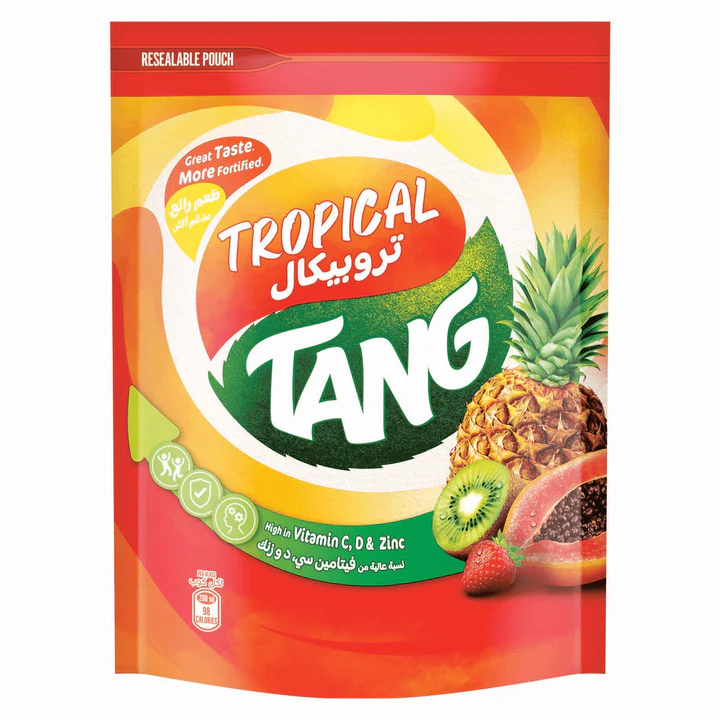 Tang Tropical Flavoured Instant Powdered Drink - 375g