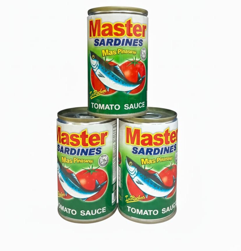 Master Sardines In Tomato Sauce 3Pcs x 155g