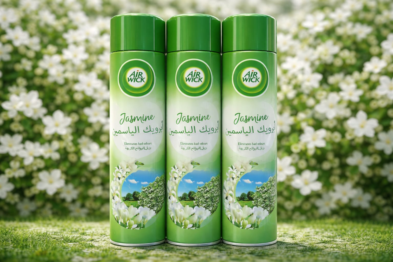 Air Wick Air Freshener Jasmine Scent 3Pcs x 300ml