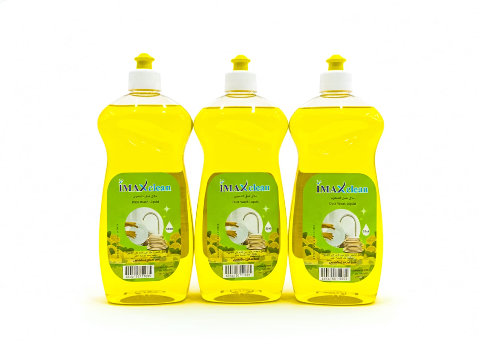 IMAXCLEAN LIQUID DISHWASH 3PCS X 500ML