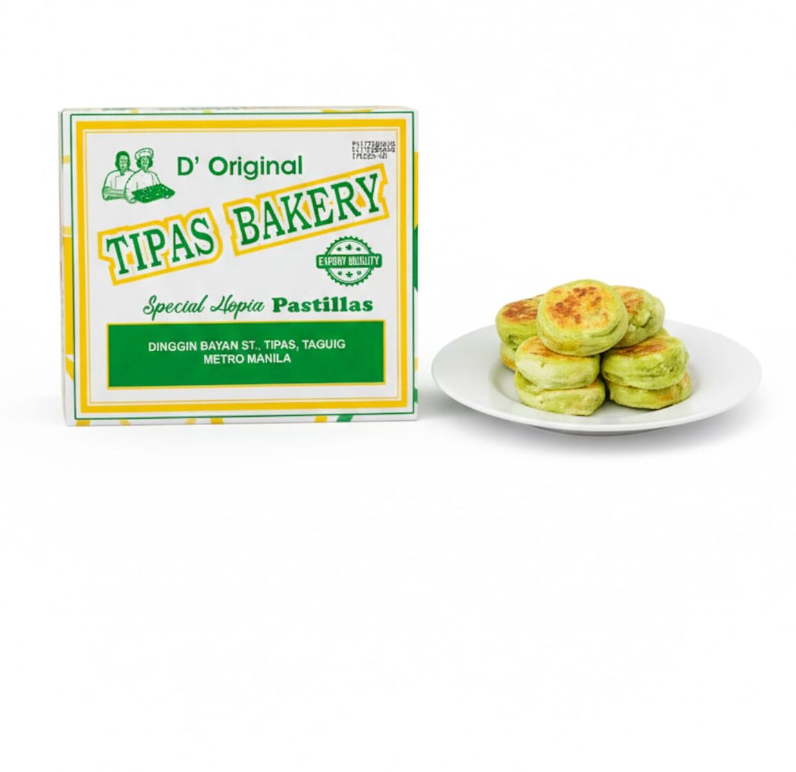 TIPAS BAKERY HOPIA PANDAN 480GM (FROZEN)
