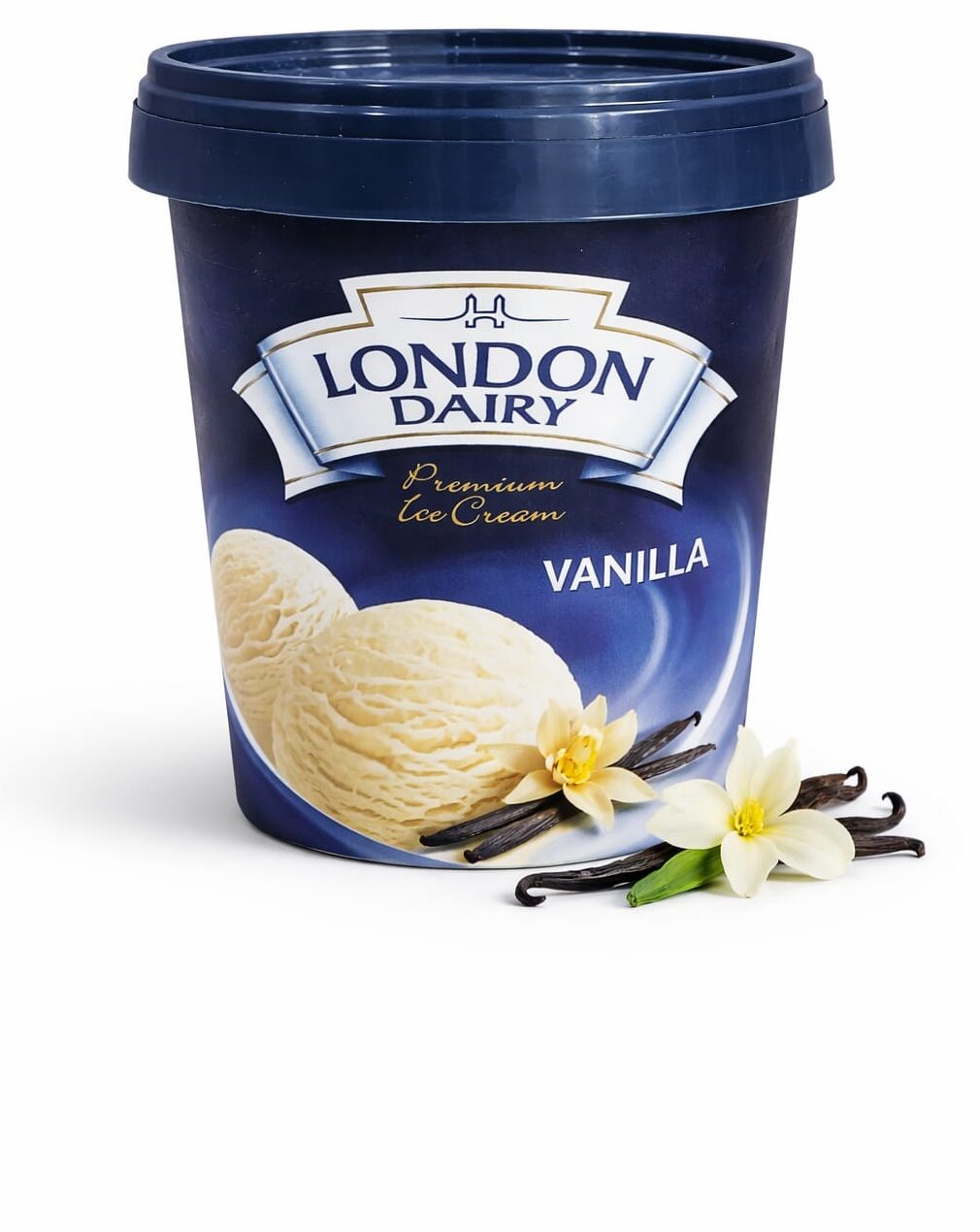 LONDON DAIRY ICE CREAM VANILLA 500ML