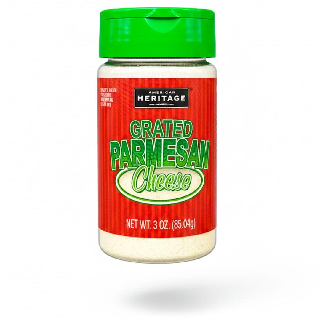 AMERICAN HERITAGE GRATED PARMESAN CHEESE 85GM