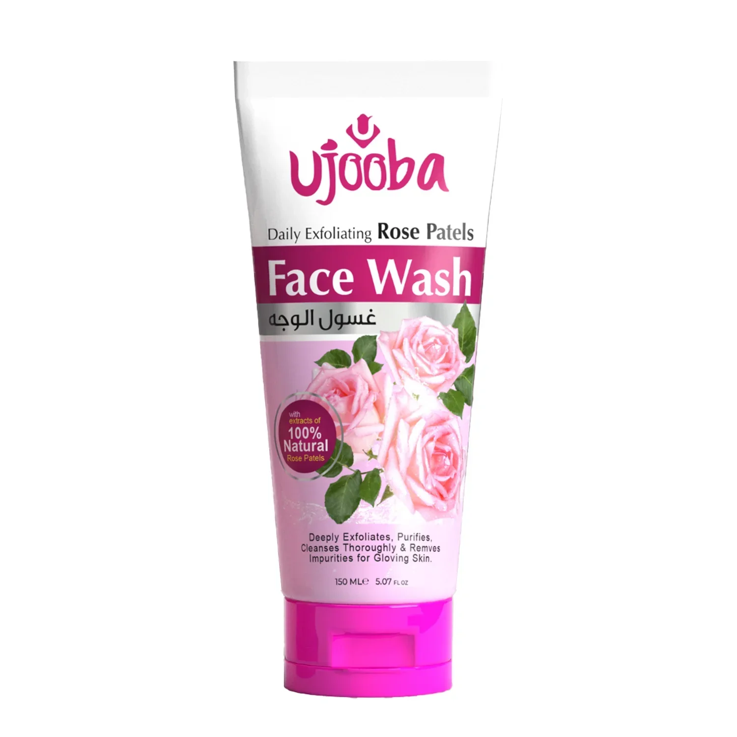 Ujooba Daily Cleansing Rose Petals Face Wash 150ml