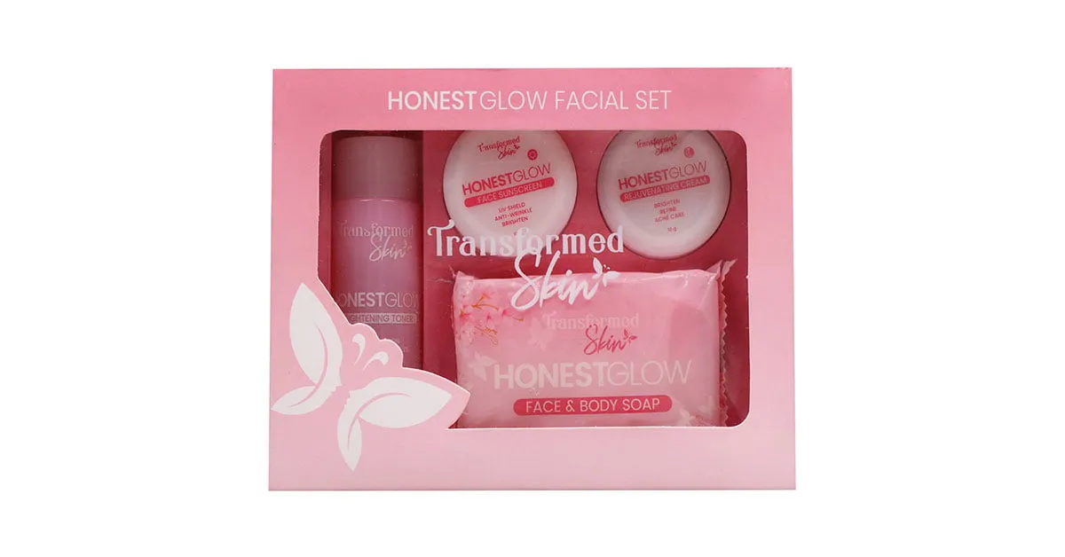 Transformed Skin Honest Glow Facial Set