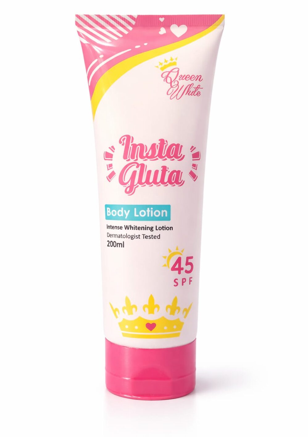 Queen White Insta Gluta Body Lotion 200ml