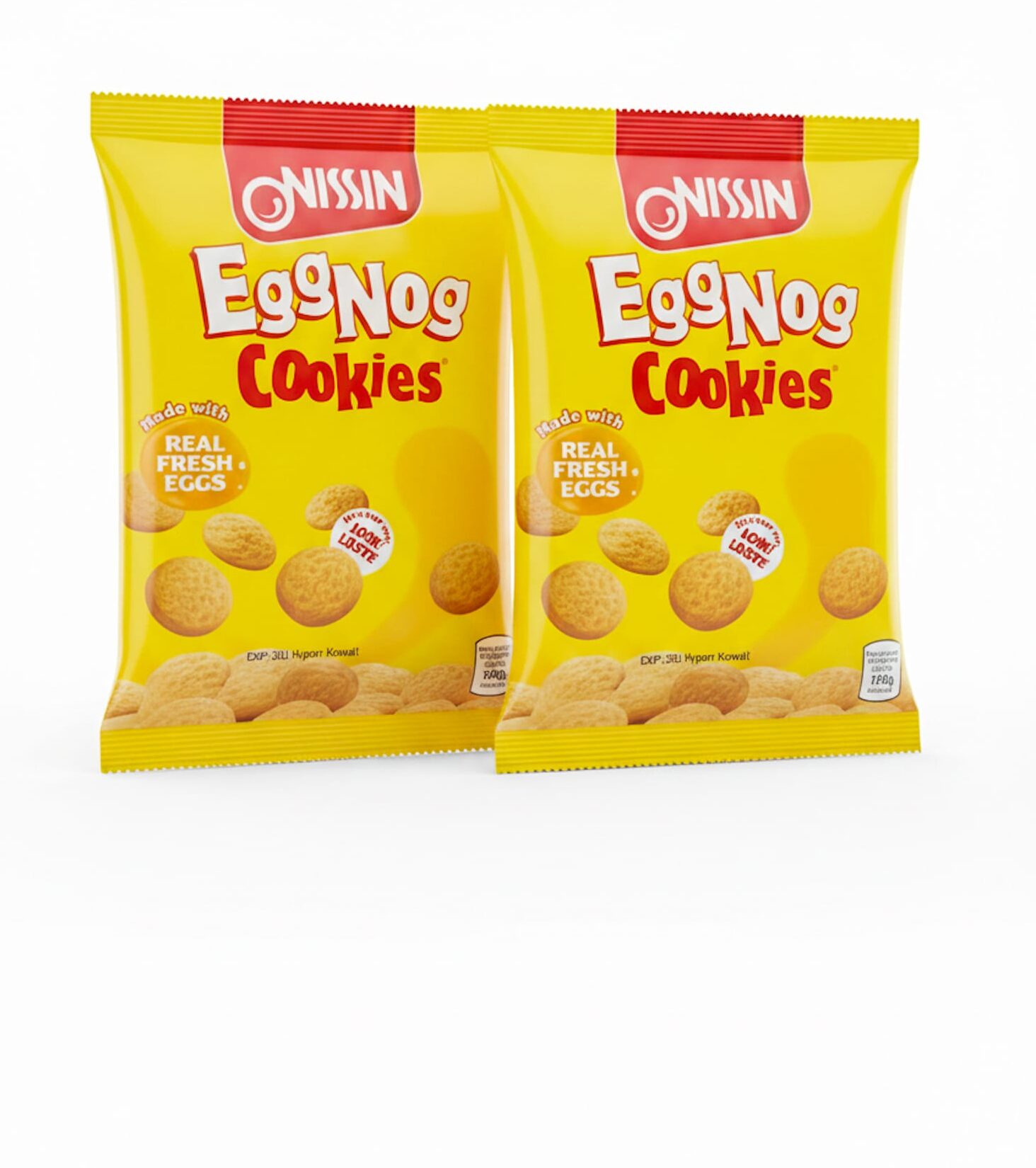 Nissin Eggnog Cookies 2pcs x 130gm