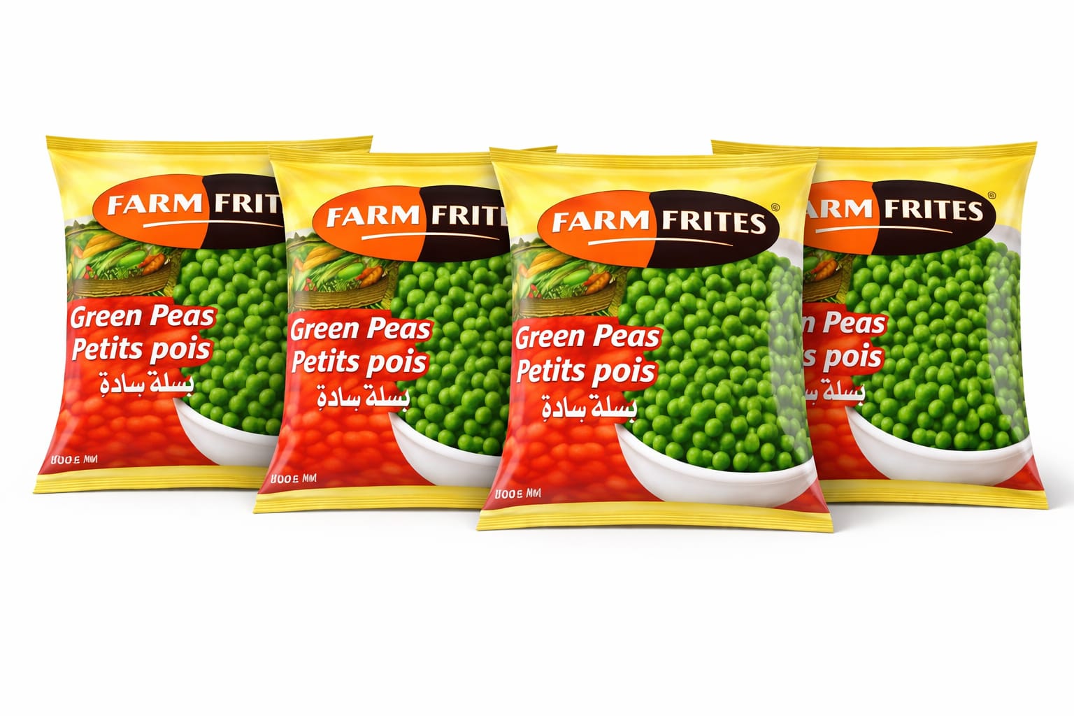 Farm Frites Green Peas 4pcs x 400gm