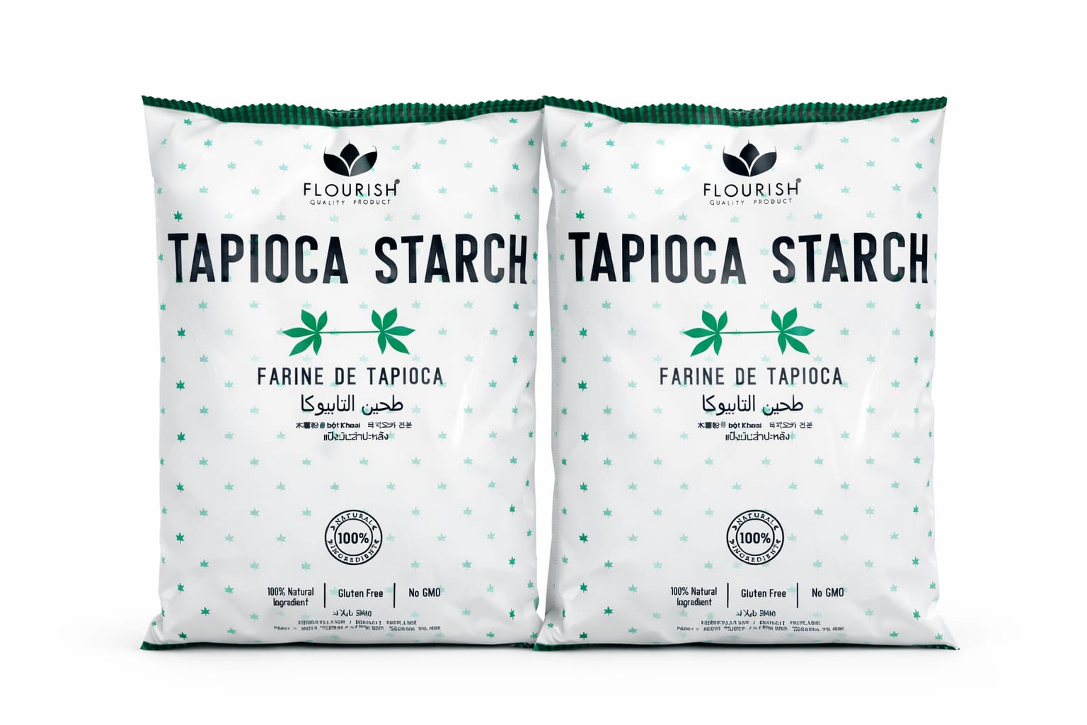 Flourish Tapioca Starch Flour 2Pkt x 400Gm