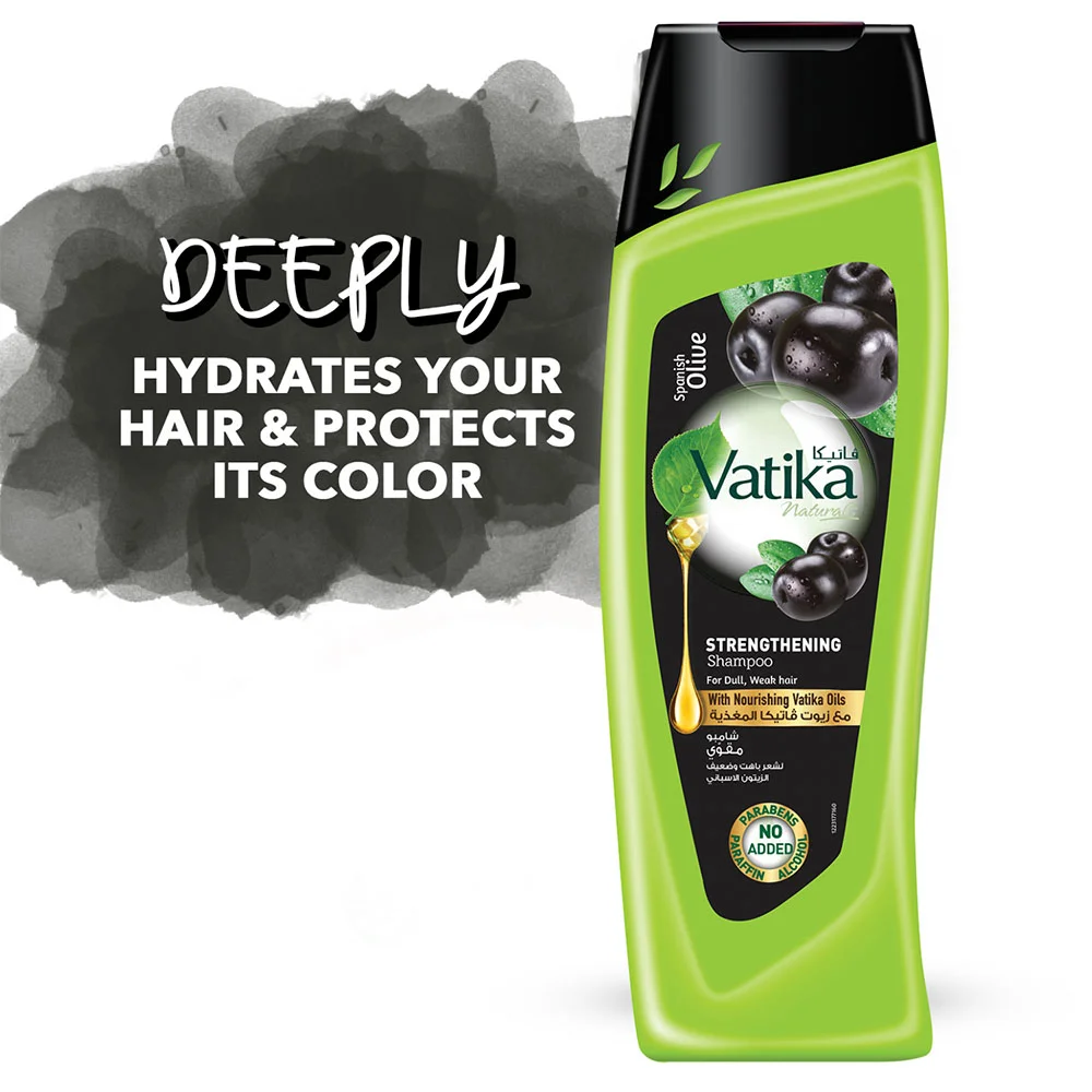 Vatika Naturals Turkish Black Seed Strength & Shine Shampoo 400ml