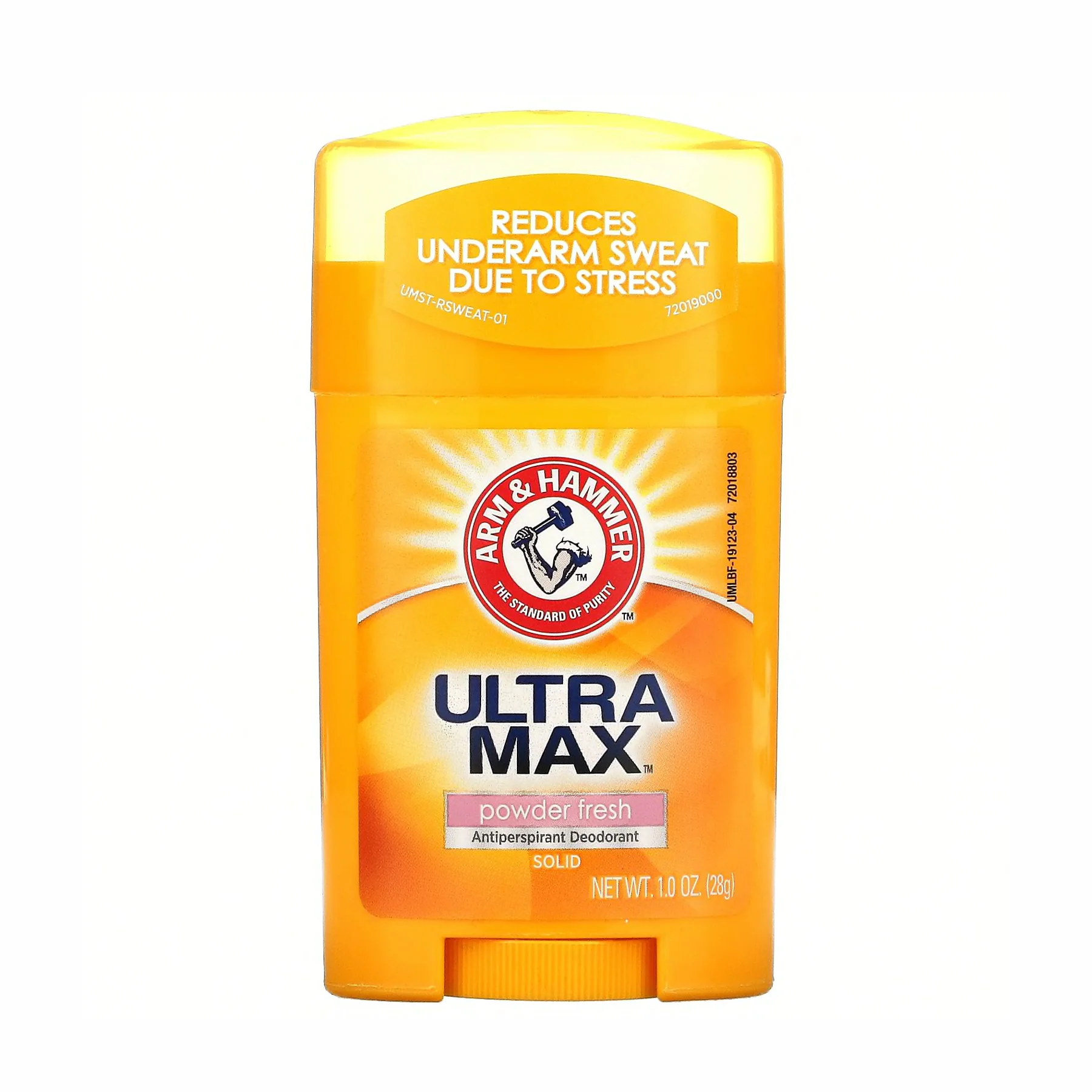 Arm & Hammer UltraMax Antiperspirant Deodorant Solid Powder Fresh 28g