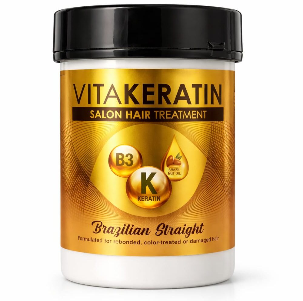 Vitakeratin Salon Daily Treatment Brazilian Straight 650ml
