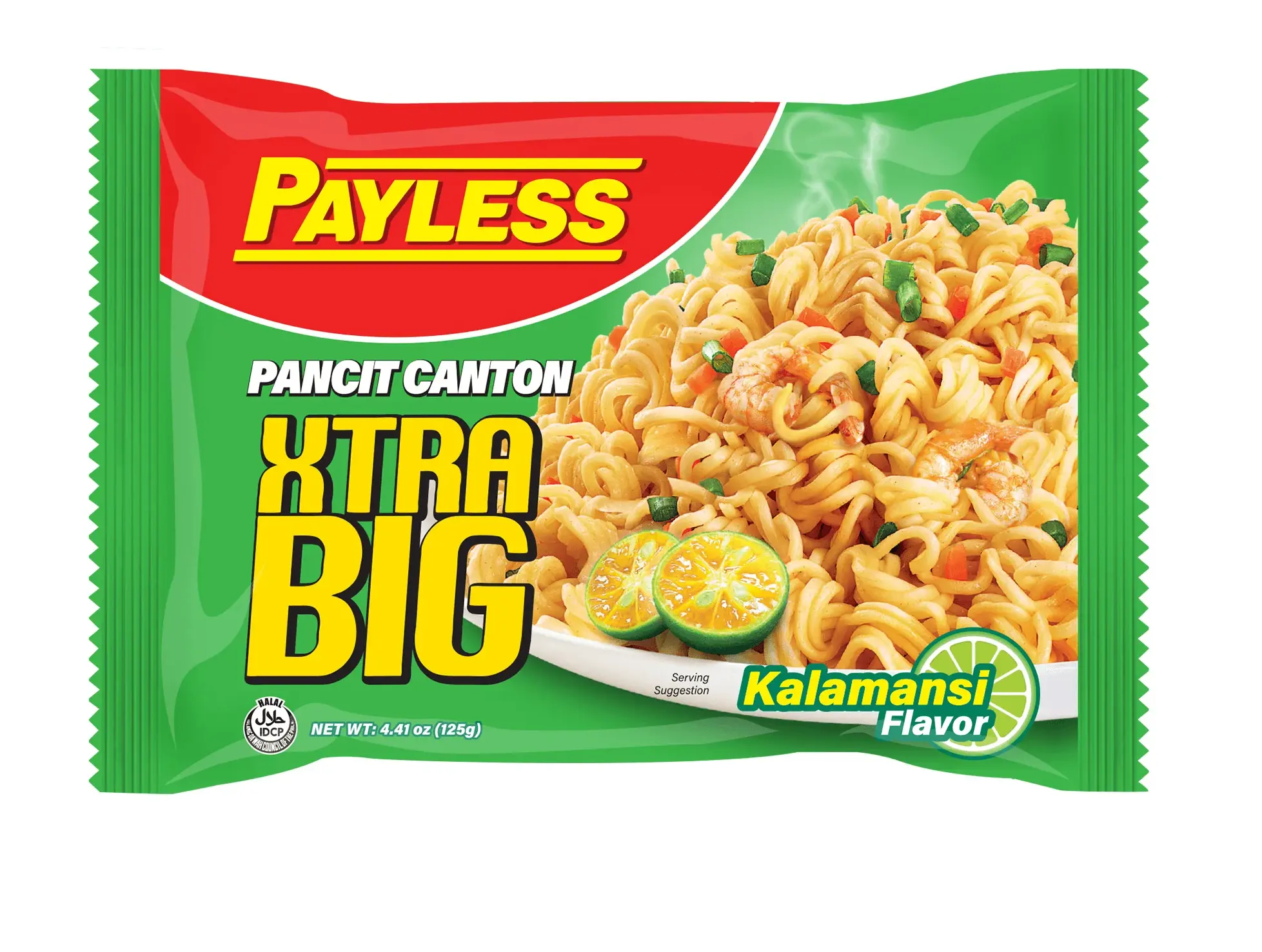 Payless Xtra Big Pancit Canton Kalamansi Flavor 125g
