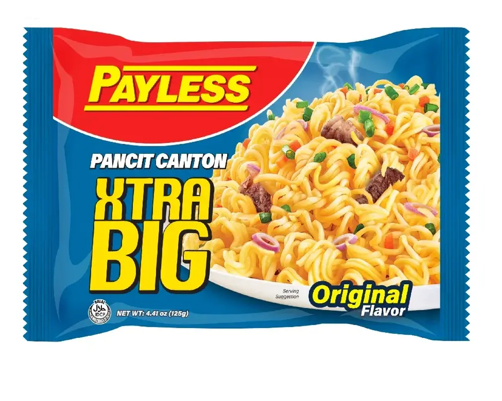Payless Xtra Big Pancit Canton Original Flavor 125g