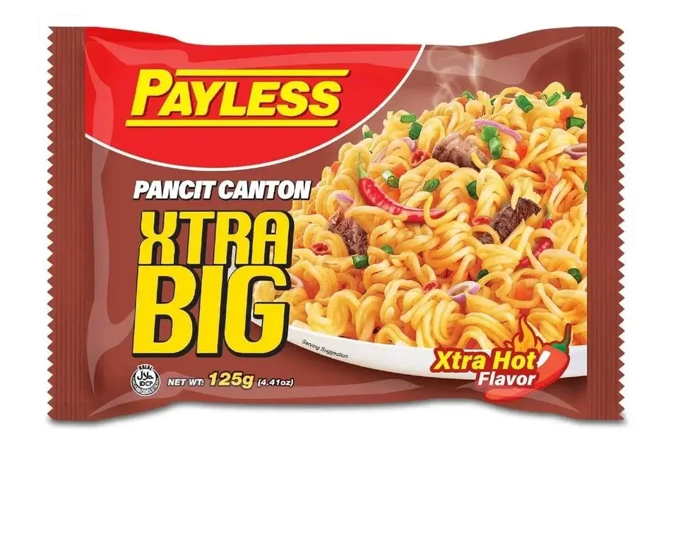 Payless Xtra Big Pancit Canton Xtra Hot Flavor 125g