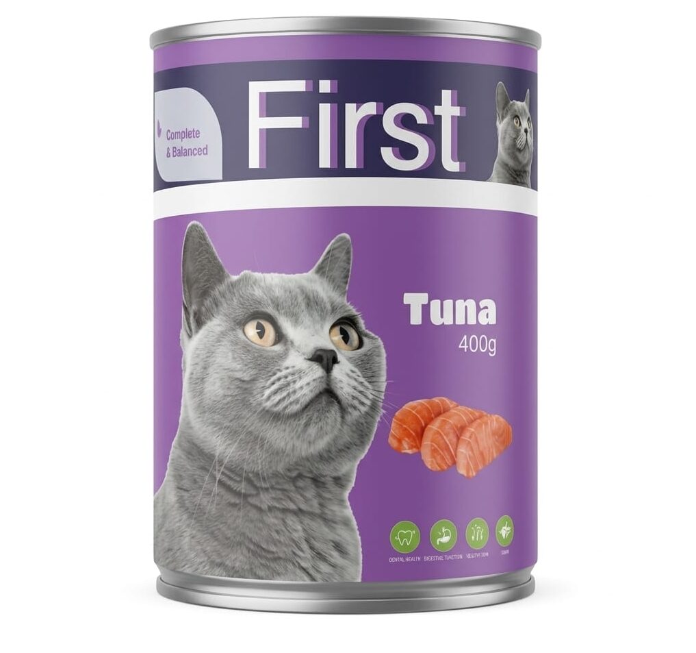 First Tuna Flavor Cat Food 400g