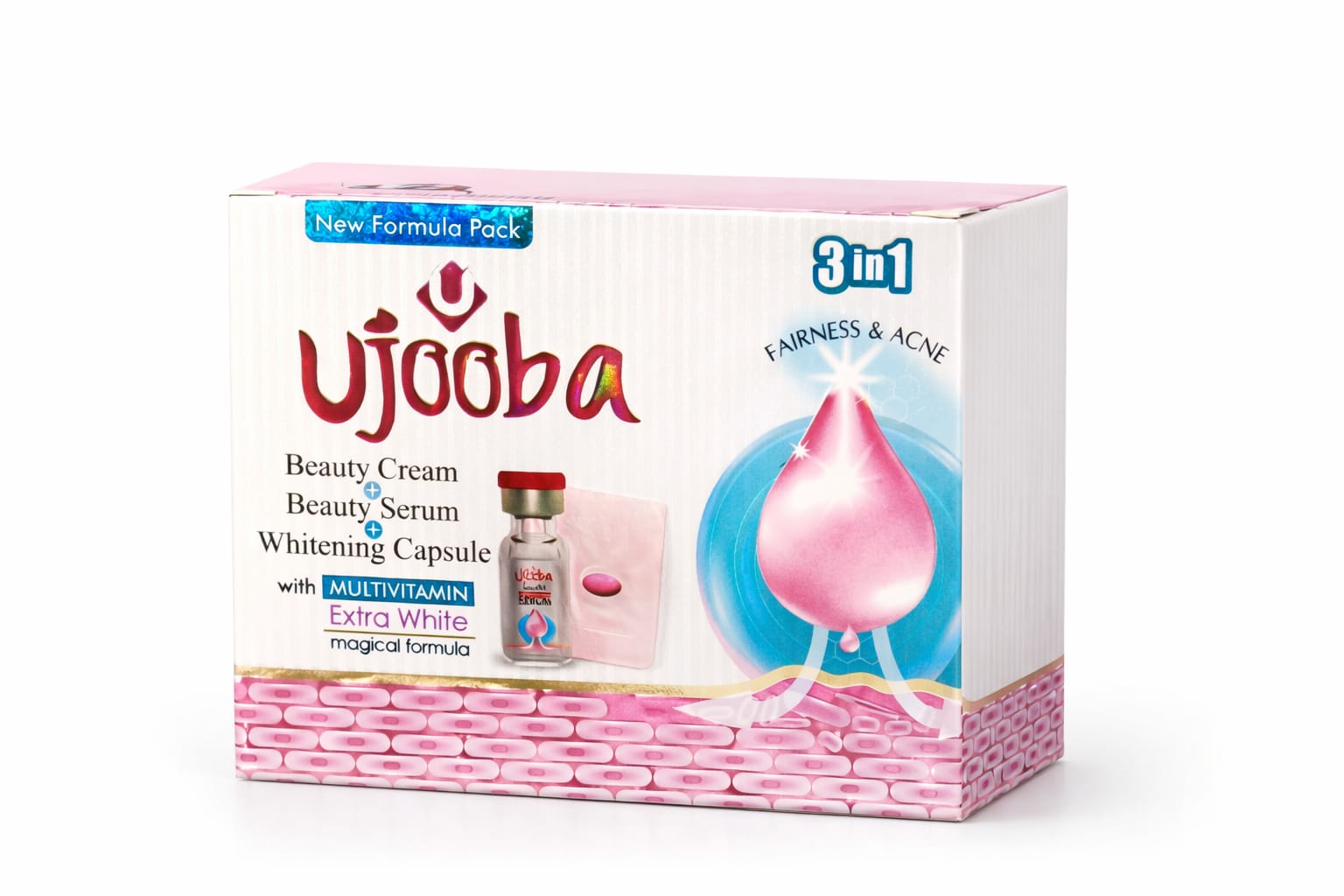Ujooba 3-in-1 Face and Body Cream