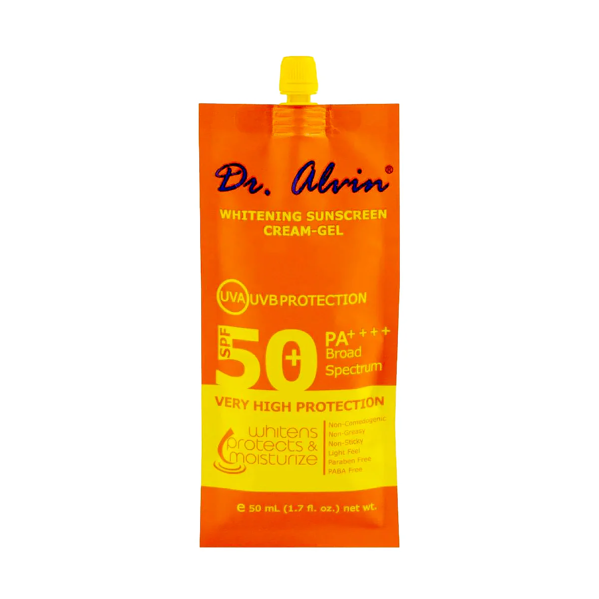 Dr. Alvin Whitening Sunscreen Cream-Gel 50ml