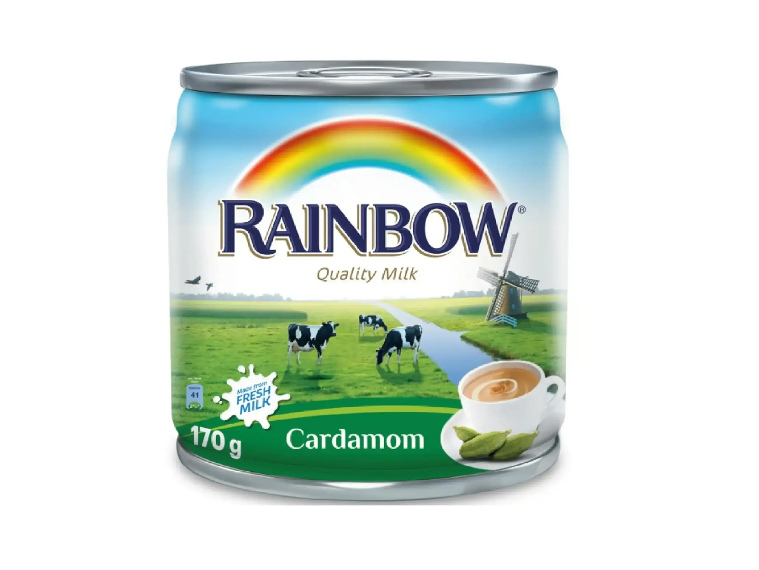 Rainbow Cardamom Evaporated Milk 170g