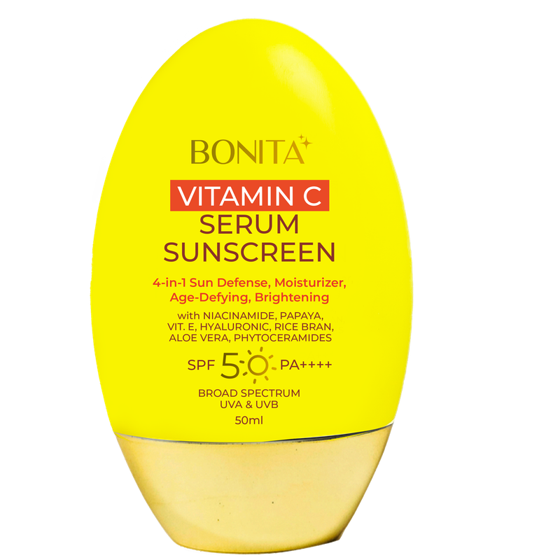 Bonita Vitamin C Serum Sunscreen SPF50 PA++++ 50ml