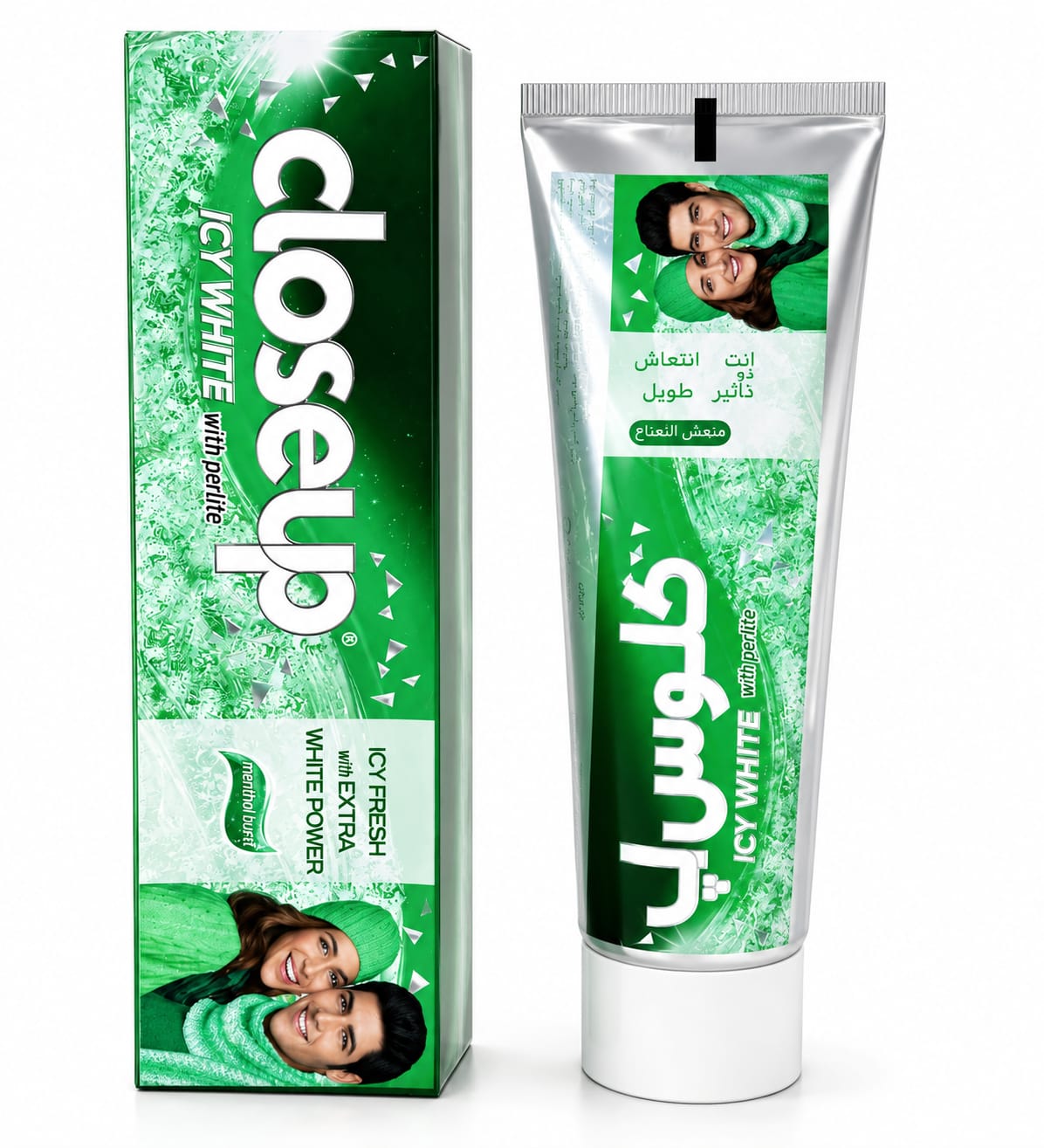 Closeup Icy White Menthol Burst Toothpaste 75ml