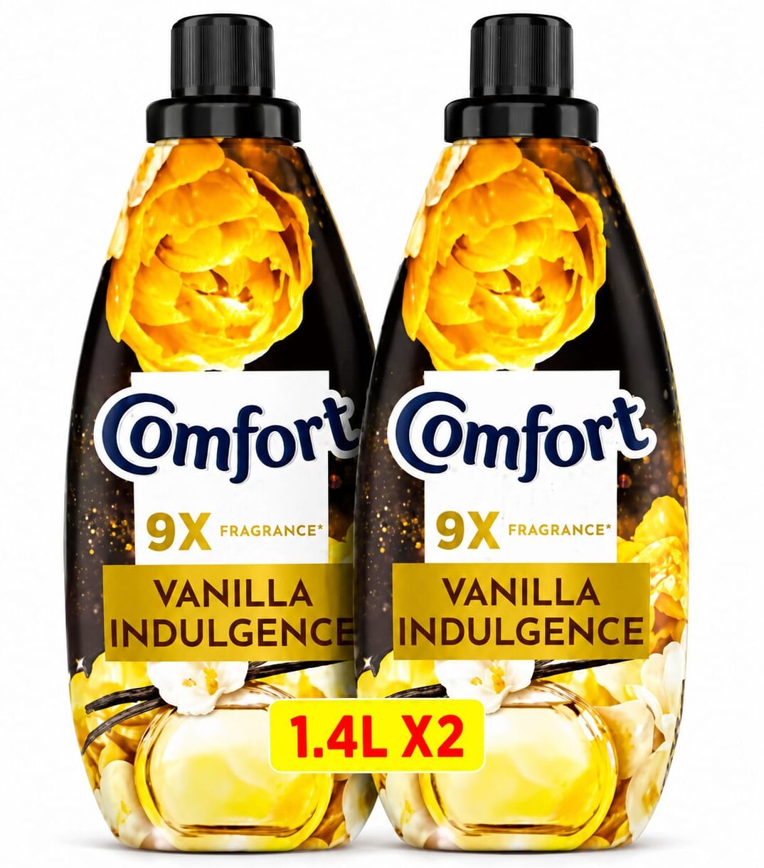 Comfort Concentrate Vanilla Indulgence Fabric Softener 2x1.4Ltr