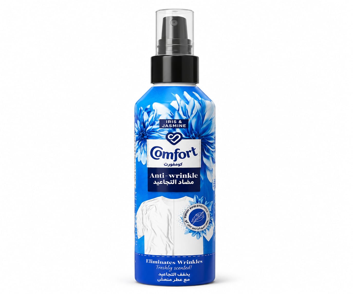 Comfort Iris & Jasmine Anti-Wrinkle Spray Blue 200ml