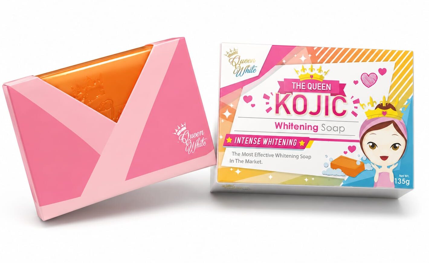The Queen White Kojic Soap 135g