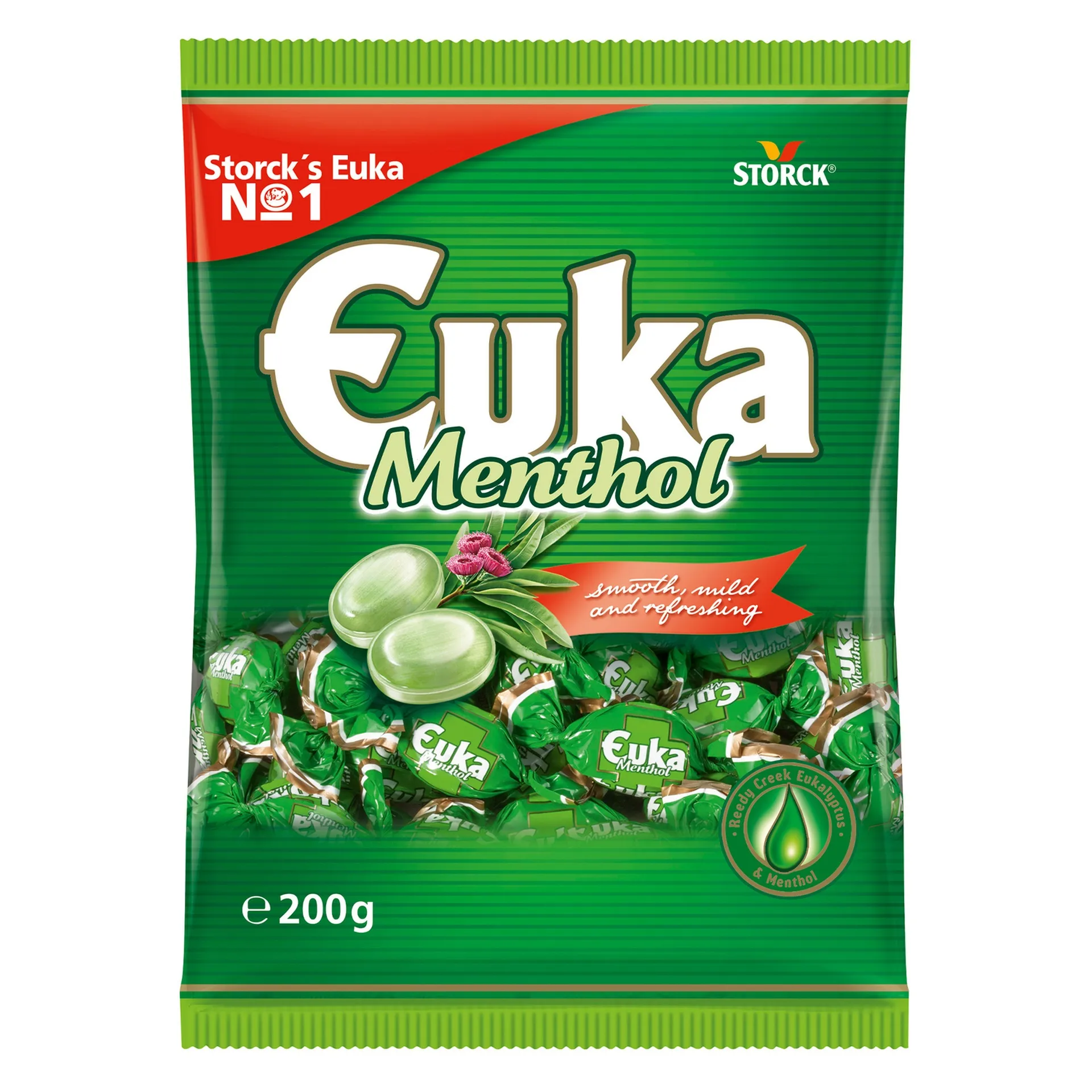 Storck Euka Menthol 200g