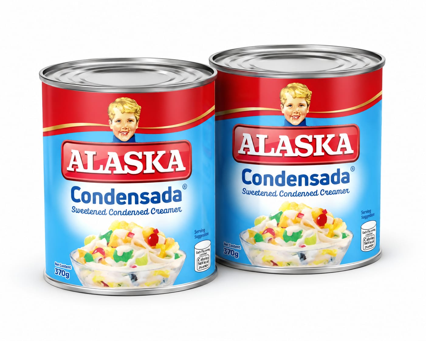 Alaska Condensada Sweetened Condensed Creamer 2x300ml